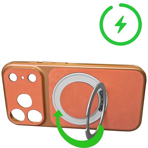 Cover magnetica per iPhone 17 Pro Max orange