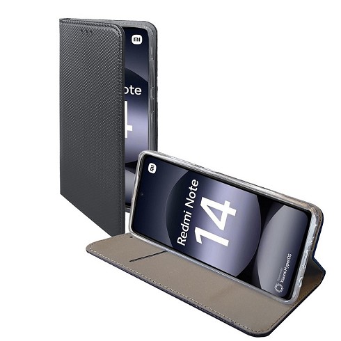 Custodia Satin2 per Xiaomi Redmi Note 14 4G black