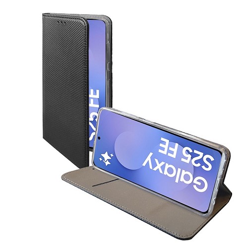 Custodia Satin2 per Samsung S25 Fe black