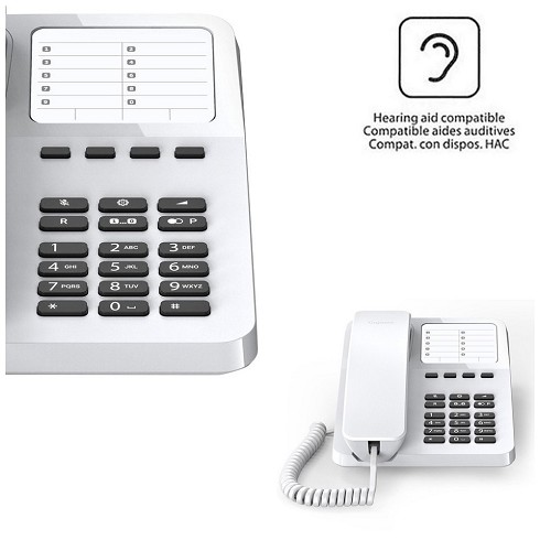 Telefono fisso Gigaset&nbsp;Desk 400&nbsp;white