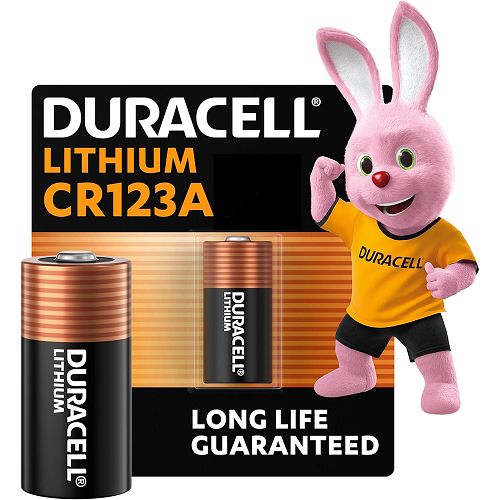 Batteria Duracell CR123A/CR17345 3V Lithium Conf. 1 pz