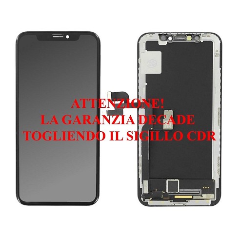 Display compatibile per Apple iPhone X black
