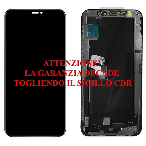 Display compatibile per Apple iPhone Xs black
