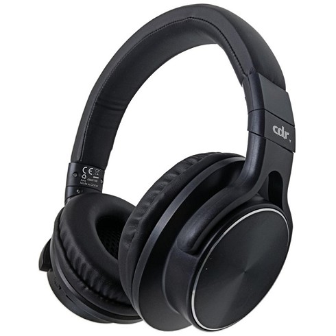 StudioPad cuffia stereo bluetooth con microfono black