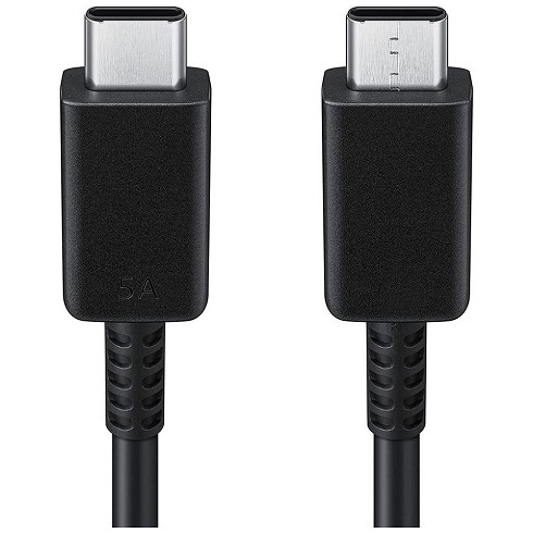 Cavo USB-C / USB-C 1 metro 5A black