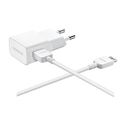 Carica batterie originale Samsung EP-TA10EWEQG white per Galaxy Note 3