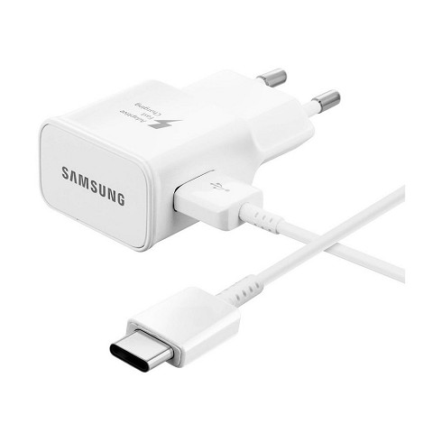 Carica batterie originale Samsung EP-TA20EWEC 2A white Type-C