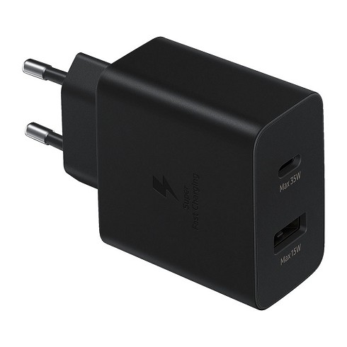 Caricabatterie Samsung 35W PD Power Adapter duo black