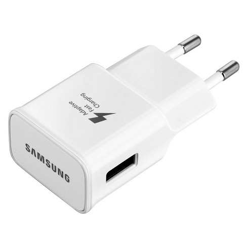 Carica batterie originale Samsung EP-TA20EWE USB 2A bulk senza cavo