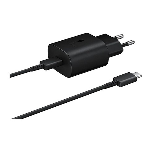 Caricatore rete Type-C PD Samsung  (25W) black bulk