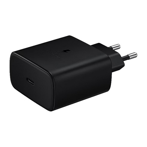 Caricatore rete Type-C PD Samsung  (45W) black SENZA CAVO bulk
