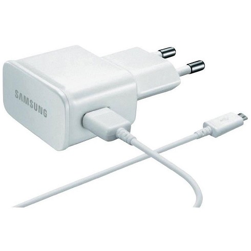 Samsung ETA-U90EWEG carica batterie da muro USB 2A white BULK con cavo Micro-USB