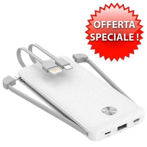FeliXX Power Bank Carbon 10000 mAh - PREZZO RIBASSATO