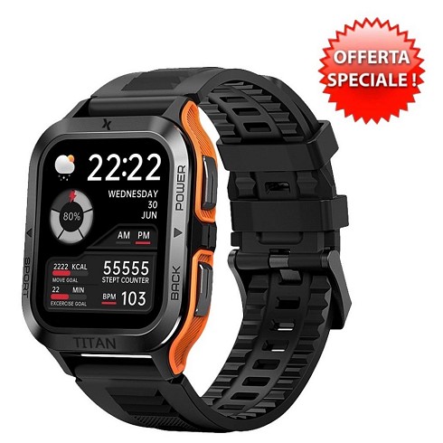 Smartwatch Maxcom FW67 Titan Pro orange