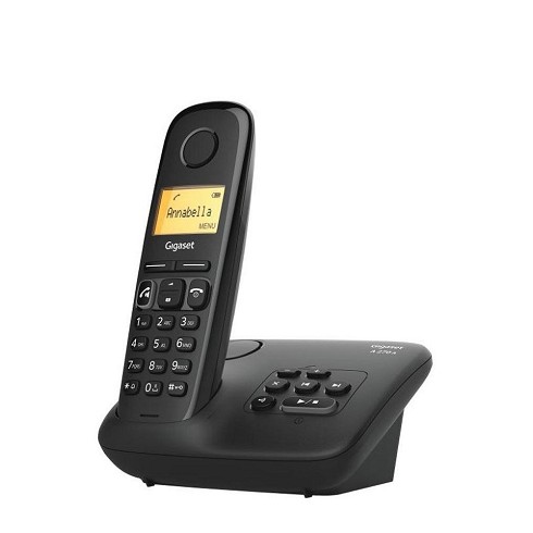 Cordless Gigaset A270A black - segreteria 25 minuti