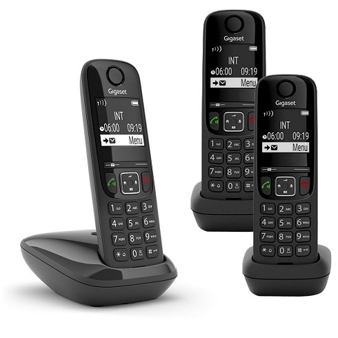 Cordless Gigaset AS690 TRIO nero - CDR mobile