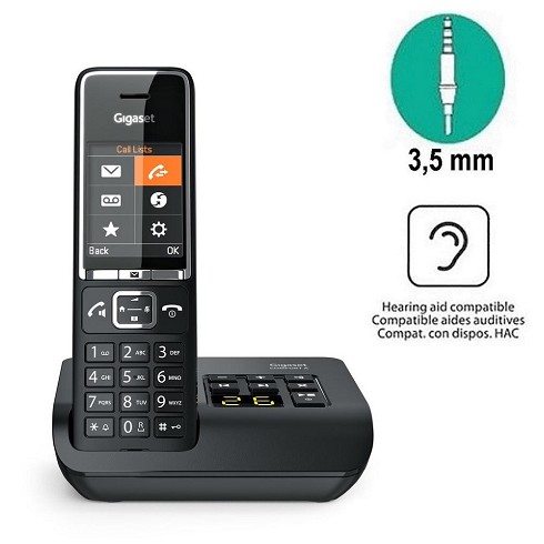 Cordless GigasetCompatibile con apparecchi acustici-H3021-K104