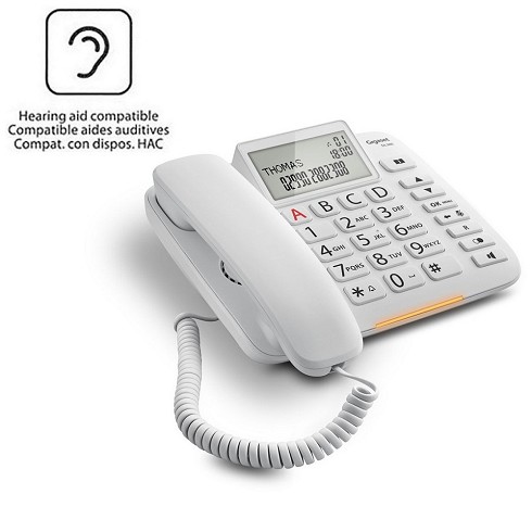 Telefono fisso Gigaset DL380 white