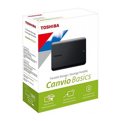 Hard Disk 1 TB USB 3.2 Toshiba Canvio Basics HDTB510EK3AA