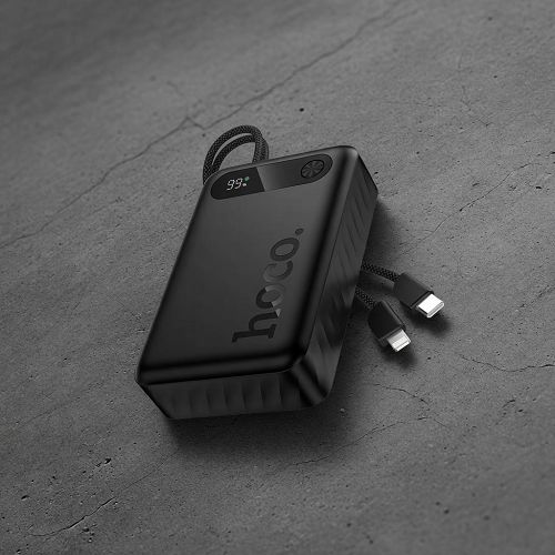 Power bank Hoco J171A con cavi 20000 mAh black