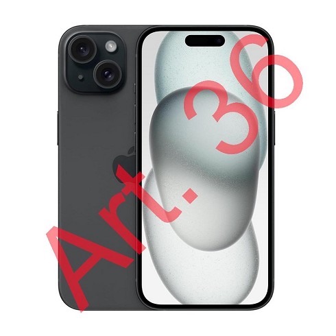 iPhone 15 128GB black Art. 36