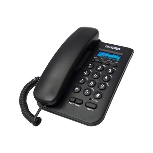 Telefono fisso Maxcom KTX100 black - PREZZO RIBASSATO