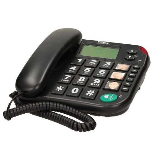 Telefono fisso Maxcom KTX480 black