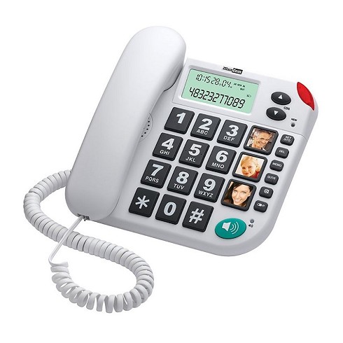 Telefono fisso Maxcom KTX480 white