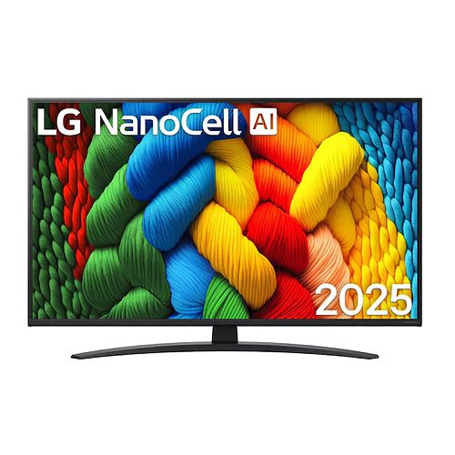 Smart TV 43" 4K LG NanoCell 43NANO81A Ultra HD Wi-Fi Black