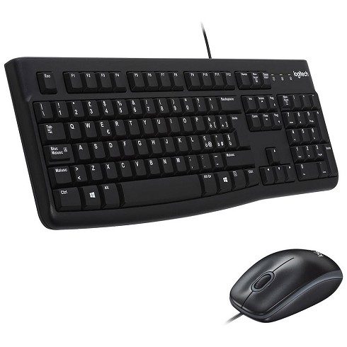 Logitech MK120 Tastiera e Mouse con filo