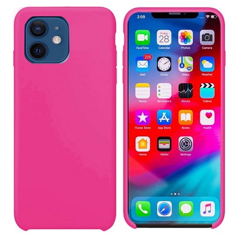 Custodia Soft Touch per iPhone 12 mini pink