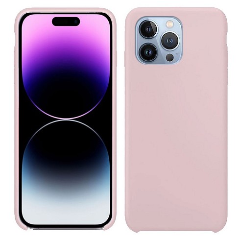 Custodia Soft Touch per iPhone 14 Pro Max pink
