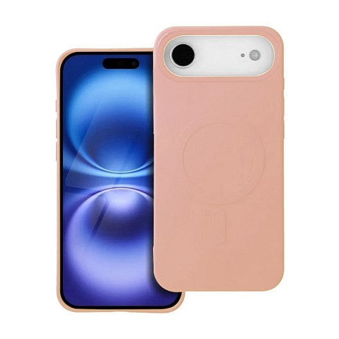 Custodia Soft Touch con magnete per iPhone 17 Air pink