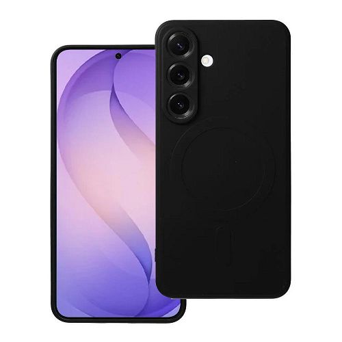 Custodia Soft Touch con magnete per Samsung S26 Plus black