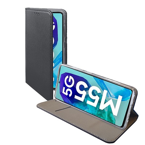 Custodia Satin2 per Samsung Galaxy M55 5G black