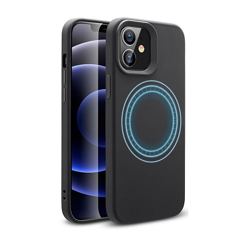 Cover con magnete ricarica wireless per iPhone 12 mini black