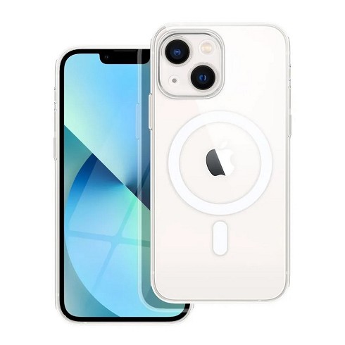 Cover Magnet3 ricarica wireless per iPhone 13 trasparente