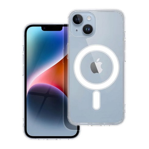 Cover Magnet3 ricarica wireless per iPhone 14 Plus trasparente