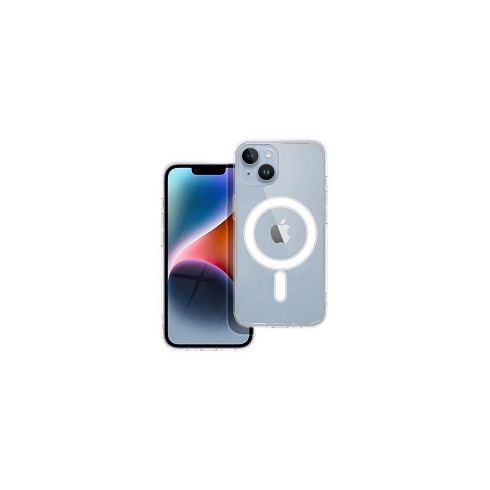 Cover Magnet3 ricarica wireless per iPhone 15 Plus trasparente
