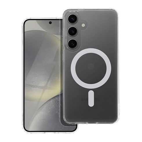 Cover Magnet3 ricarica wireless per Samsung S24 FE trasparente