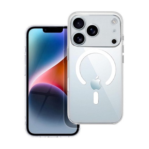 Cover Magnet3 ricarica wireless per iPhone 17 Pro trasparente