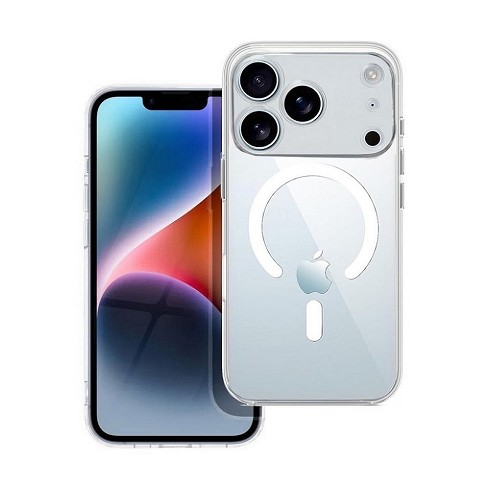 Cover Magnet3 ricarica wireless per iPhone 17 Pro Max trasparente