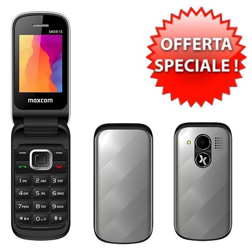 Cellulare MAXCOM MM815 gray - PREZZO RIBASSATO