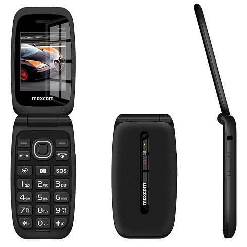 Cellulare Dual sim 4G Volte MAXCOM MM828 black