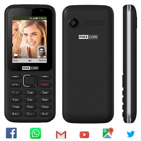 Cellulare MAXCOM Classic MK241 black - PREZZO RIBASSATO