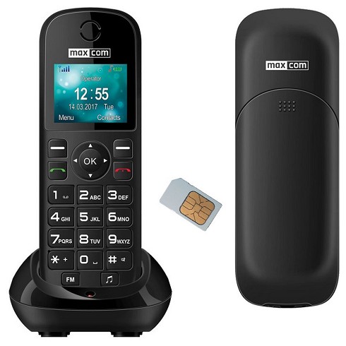 Cellulare <span style="font-weight: lighter;">Desktop</span><span style="font-weight: lighter;"> </span><span style="font-weight: lighter;">MAXCOM Comfort MM35D black</span>