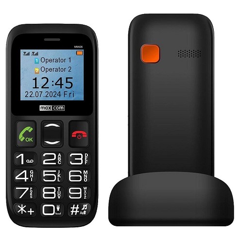 Cellulare MAXCOM Comfort Senior MM426 SE black