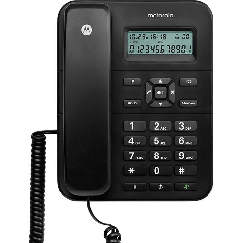 Telefono fisso Motorola CT202 black