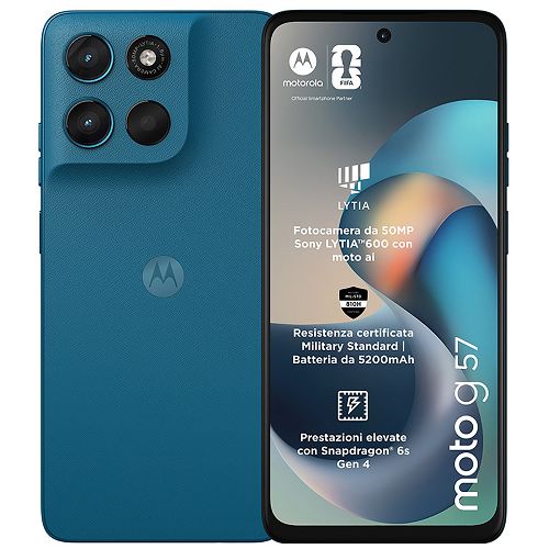 Motorola Moto G57 Tim 8+256GB PANTONE corsair green