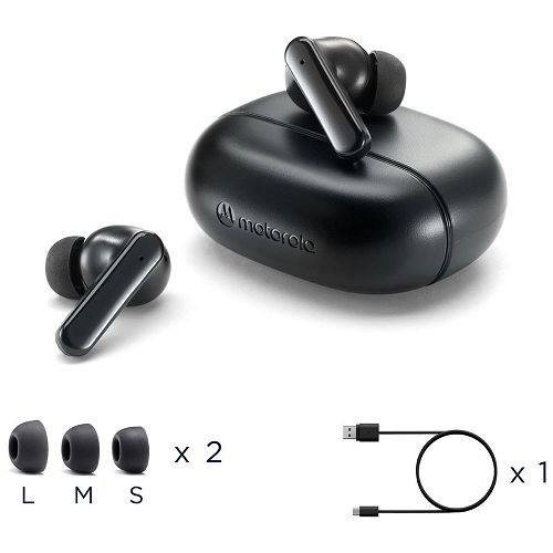 Motorola sound Moto Buds 125 auricolare bluetooth stereo con microfoni Dual Enc